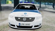 Finnish Police Volkswagen Passat (Poliisi) для GTA 4 миниатюра 6