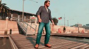 Levis jeans for Michael v.3 for GTA 5 miniature 1