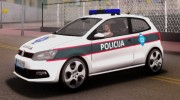 Volkswagen Polo GTI BIH Police Car для GTA San Andreas миниатюра 3