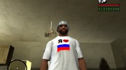 Футболка Я люблю Россию para GTA San Andreas miniatura 1