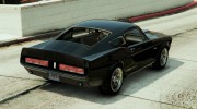 1967 Shelby Mustang GT500 Eleanor for GTA 5 miniature 3