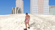 Trevor Phillips в платье for GTA San Andreas miniature 3