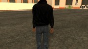 Vitos Black Renegade Jacket from Mafia II для GTA San Andreas миниатюра 5