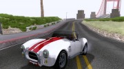 SHELBY COBRA 427 для GTA San Andreas миниатюра 7