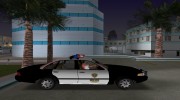 R.P.D. Ford Crown Victoria for GTA Vice City miniature 3