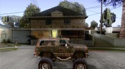 Chevrolet Blazer K5 Monster Skin 6 для GTA San Andreas миниатюра 5