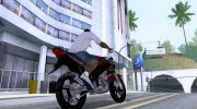 Yamaha V-Ixion Red Indonesia для GTA San Andreas миниатюра 3