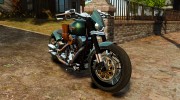 Harley Davidson Fat Boy Lo Racing Bobber for GTA 4 miniature 1