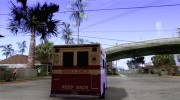 Скорая помощь из GTA IV для GTA San Andreas миниатюра 4