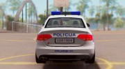 Audi S4 - Croatian Police Car para GTA San Andreas miniatura 8