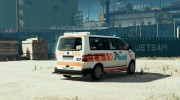 VW T5 Swiss - GE Police para GTA 5 miniatura 3
