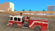 Пожарная машина из COD MW 2 для GTA San Andreas миниатюра 2