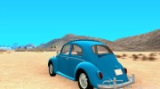 Volkswagen Beetle 1967 V.1 для GTA San Andreas миниатюра 2