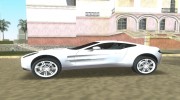 Aston Martin One 77 для GTA Vice City миниатюра 2
