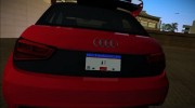 Audi A1 Clubsport Quattro 2011 для GTA Vice City миниатюра 2