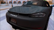 2017 Porsche Boxter S для GTA San Andreas миниатюра 3