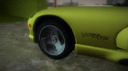 Dodge Viper RT 10 para GTA Vice City miniatura 5