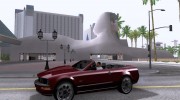Ford Mustang GT Cabrio для GTA San Andreas миниатюра 1