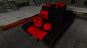Черно-красные зоны пробития КВ-5 para World Of Tanks miniatura 1
