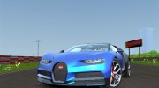 Bugatti  Сhiron para GTA 4 miniatura 1