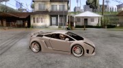 Lamborghini Gallardo MW для GTA San Andreas миниатюра 5