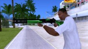 Зеленый дробовик para GTA San Andreas miniatura 2