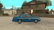 Ford Crown Victoria Wisconsin Police для GTA San Andreas миниатюра 5