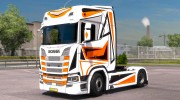Orange Black для Scania S580 for Euro Truck Simulator 2 miniature 1
