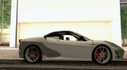 Ferrari F430 Scuderia Spider 16M for GTA San Andreas miniature 5