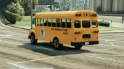 Classic school bus для GTA 5 миниатюра 2