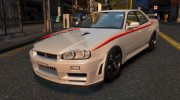 Nissan Skyline ER34 Nismo Z Tune для GTA 4 миниатюра 1