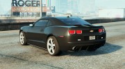 Unmarked Chevrolet Camaro SS for GTA 5 miniature 3