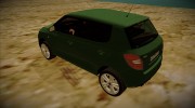 Skoda Fabia RS (2010) для GTA San Andreas миниатюра 4