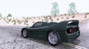 Ferrari F50 95 Spider v1.0.2 для GTA San Andreas миниатюра 4