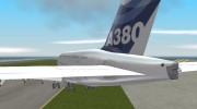 Airbus A380-800 F-WWDD Etihad Titles для GTA 3 миниатюра 7