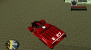 NEW Firetruck для GTA San Andreas миниатюра 5