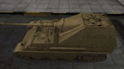 Пустынный скин для танка Jagdpanther II для World Of Tanks миниатюра 2