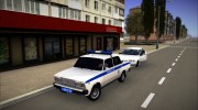 ВАЗ 2107 Полиция для GTA San Andreas миниатюра 1