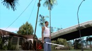 Lightsabre v2 White для GTA San Andreas миниатюра 1