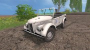 ГАЗ 69 для Farming Simulator 2015 миниатюра 1