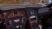 2011 Bentley Platinum Motorsports Continental GT 1.0 для GTA 5 миниатюра 4