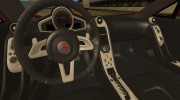 McLaren MP4 12C для GTA San Andreas миниатюра 6