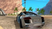 Audi R8 V10 TT Black Revel для GTA San Andreas миниатюра 3