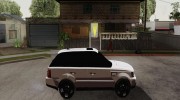 Range Rover Tuning для GTA San Andreas миниатюра 3