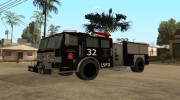 MTL Fire Truck GTA V for GTA San Andreas miniature 1