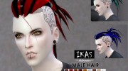 IKAS - Hair style для Sims 4 миниатюра 2
