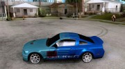 Ford Shelby GT500 Falken Tire Justin Pawlak 2012 para GTA San Andreas miniatura 2