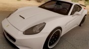 Ferrari California для GTA San Andreas миниатюра 1