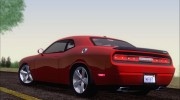 Dodge Challenger SRT8 2009 для GTA San Andreas миниатюра 16