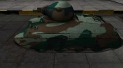 Французкий синеватый скин для AMX 40 для World Of Tanks миниатюра 2